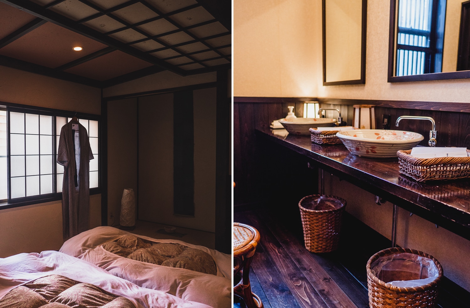 dormir dans un ryokan, experience à vivre au japon, voyage au japon, japon, auberge traditionnelle japonaise